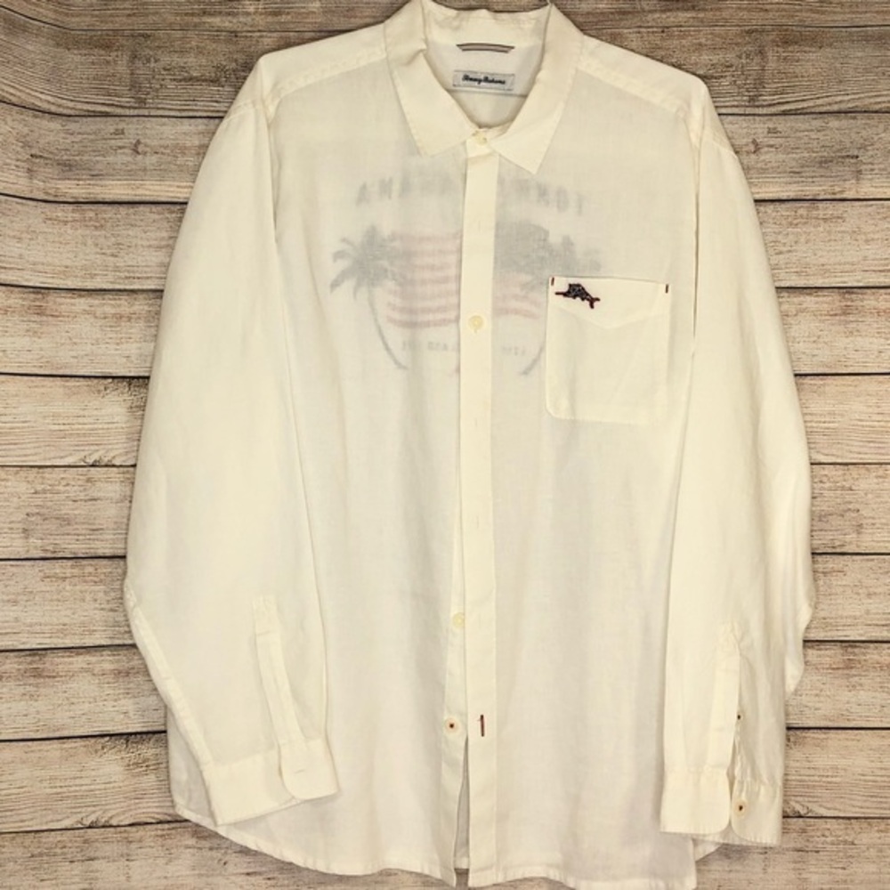 Tommy Bahama Linen button down Shirt